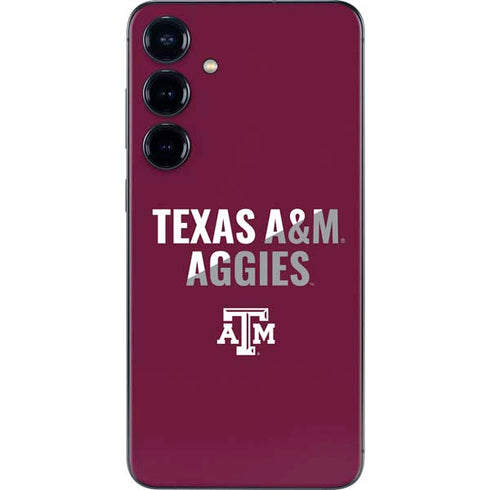 Texas A&M University Aggies Galaxy S25 Skin